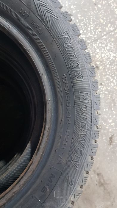 Резина зимняя на 14