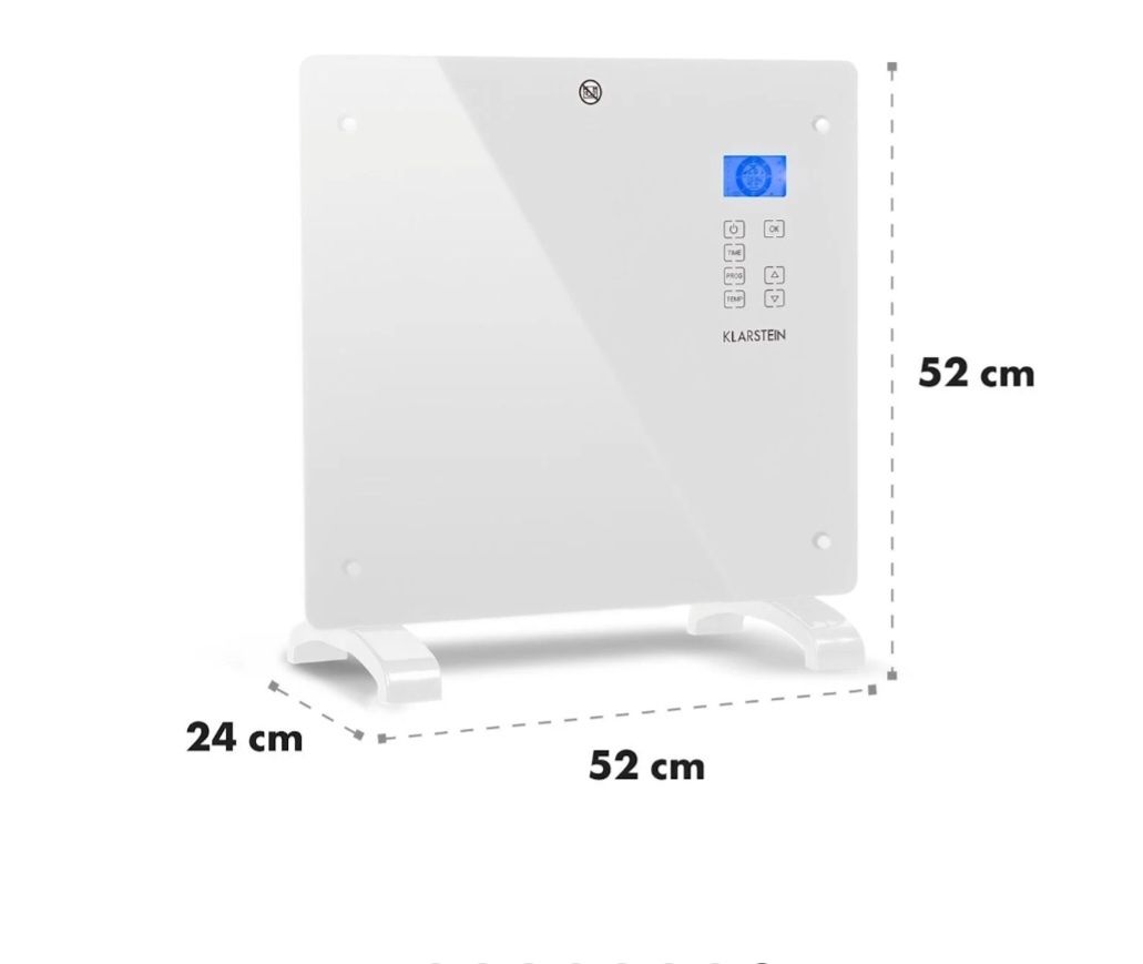 Radiator incalzitor Inteligent cu display digital cu touch-screen