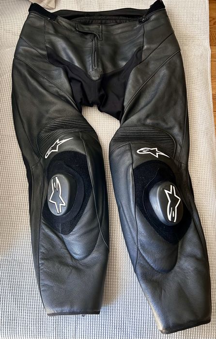 Кожен мото екип от две части Alpinestars