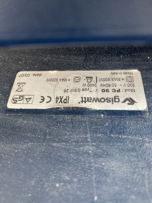 Aspirator gisowatt proficlean pc90 twin power