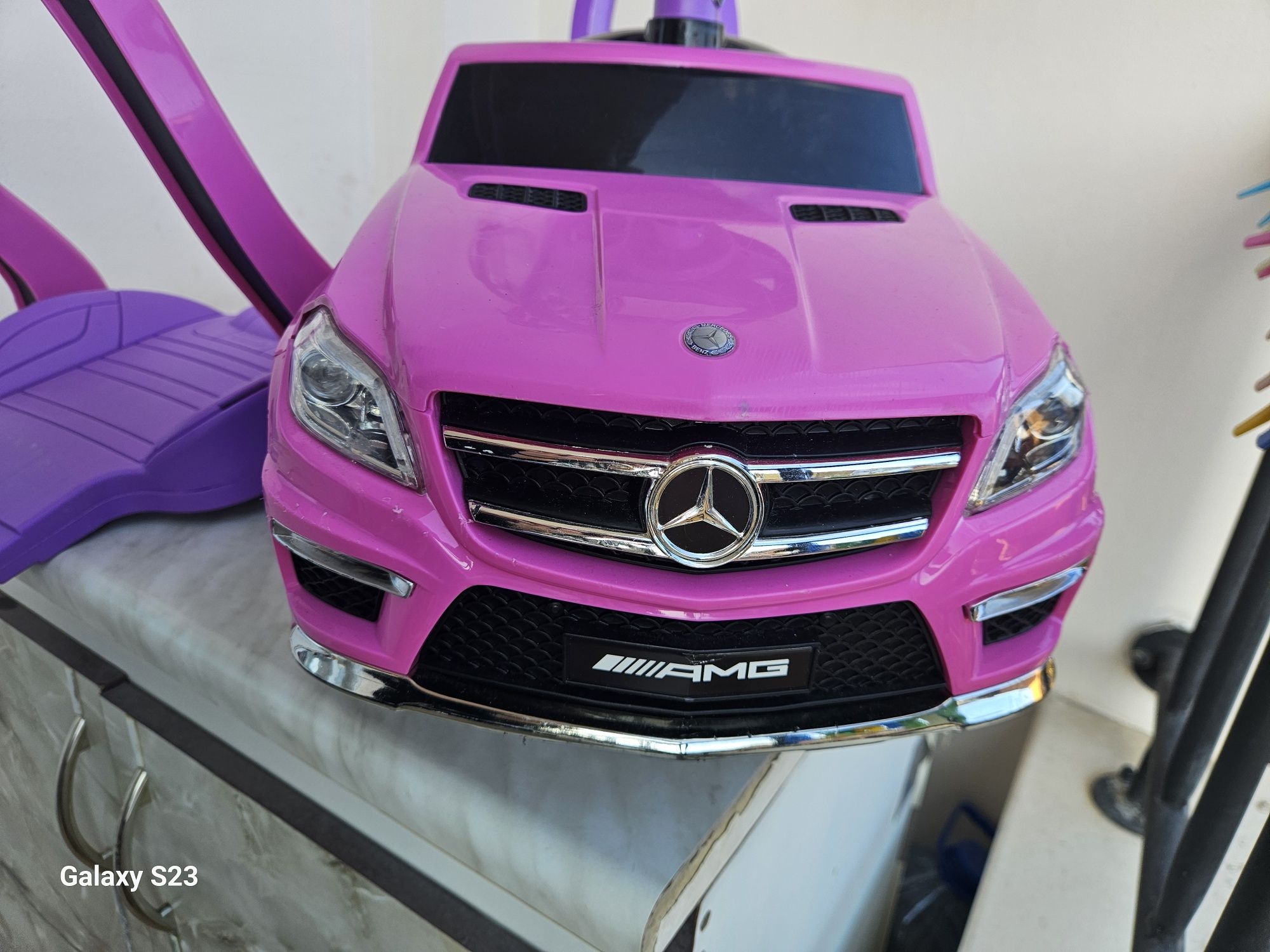USB ЮСБ Детска кола Mercedes AMG63 3 в 1 с акумулаторна батерия и юсб