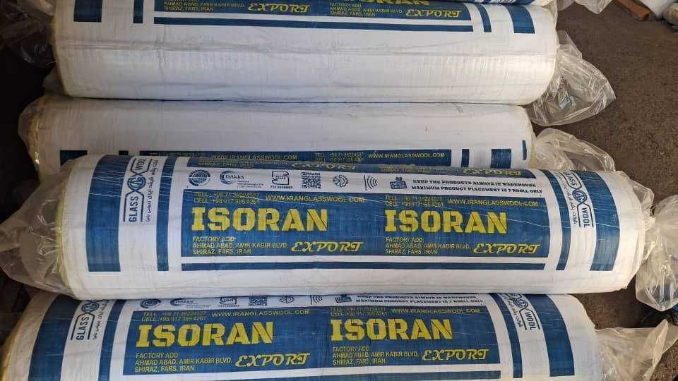 Isoran утеплитель стекловата с фольгой Качество 100%