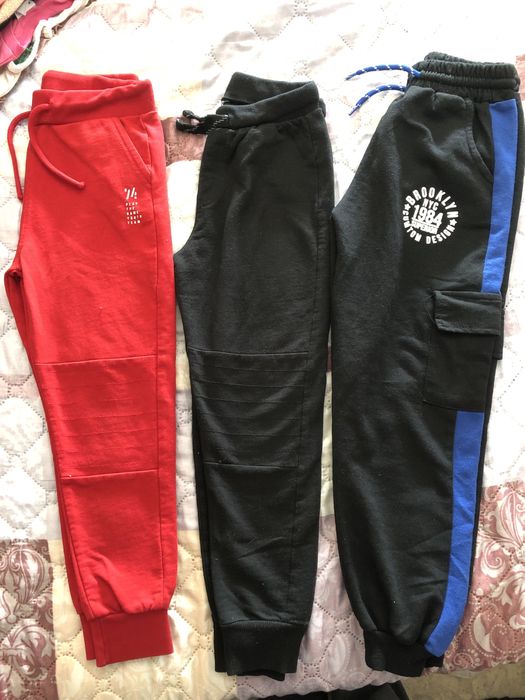 Екипи, долнища, блузки за момче без вата 6/7г