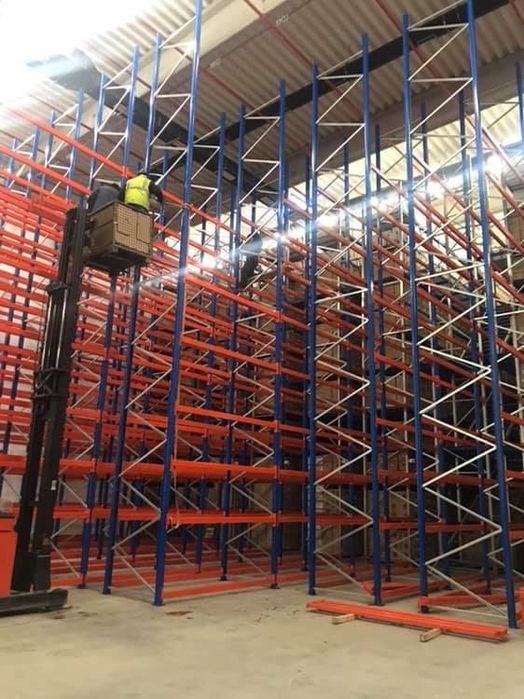 Rafturi metalice depozitare europaleti