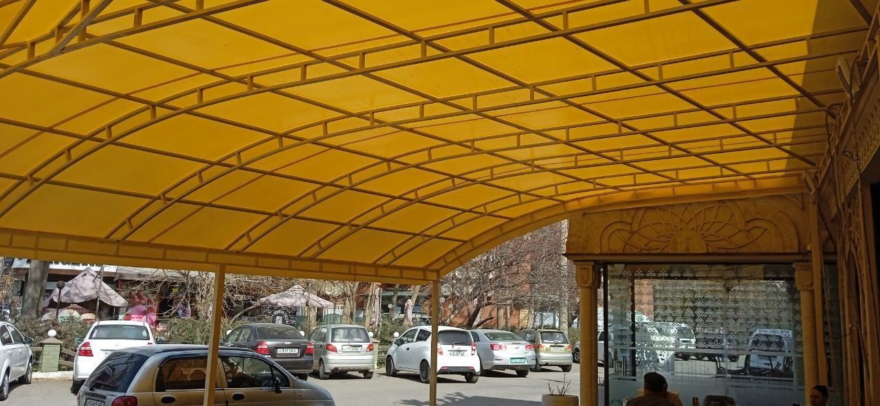 Баннер тент сетка салафан Навеслар нолдан плотник ишлари сифатли иш