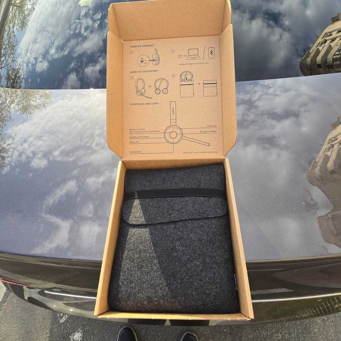 Casti Jabra Evolve 65 TE  Microfon Bluetooth Wireless USB- Sigilate