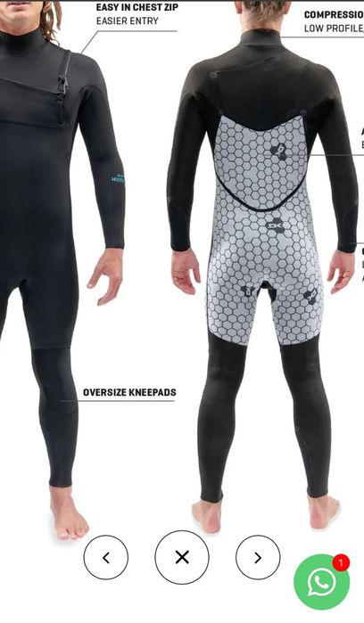 Неопрен за Кайт/Уинд/Уинг/Сърф Dakine Mission CZ 5/4/3 Size L Нов