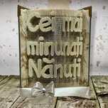 Carte sculptata personalizata - Book folding Romania