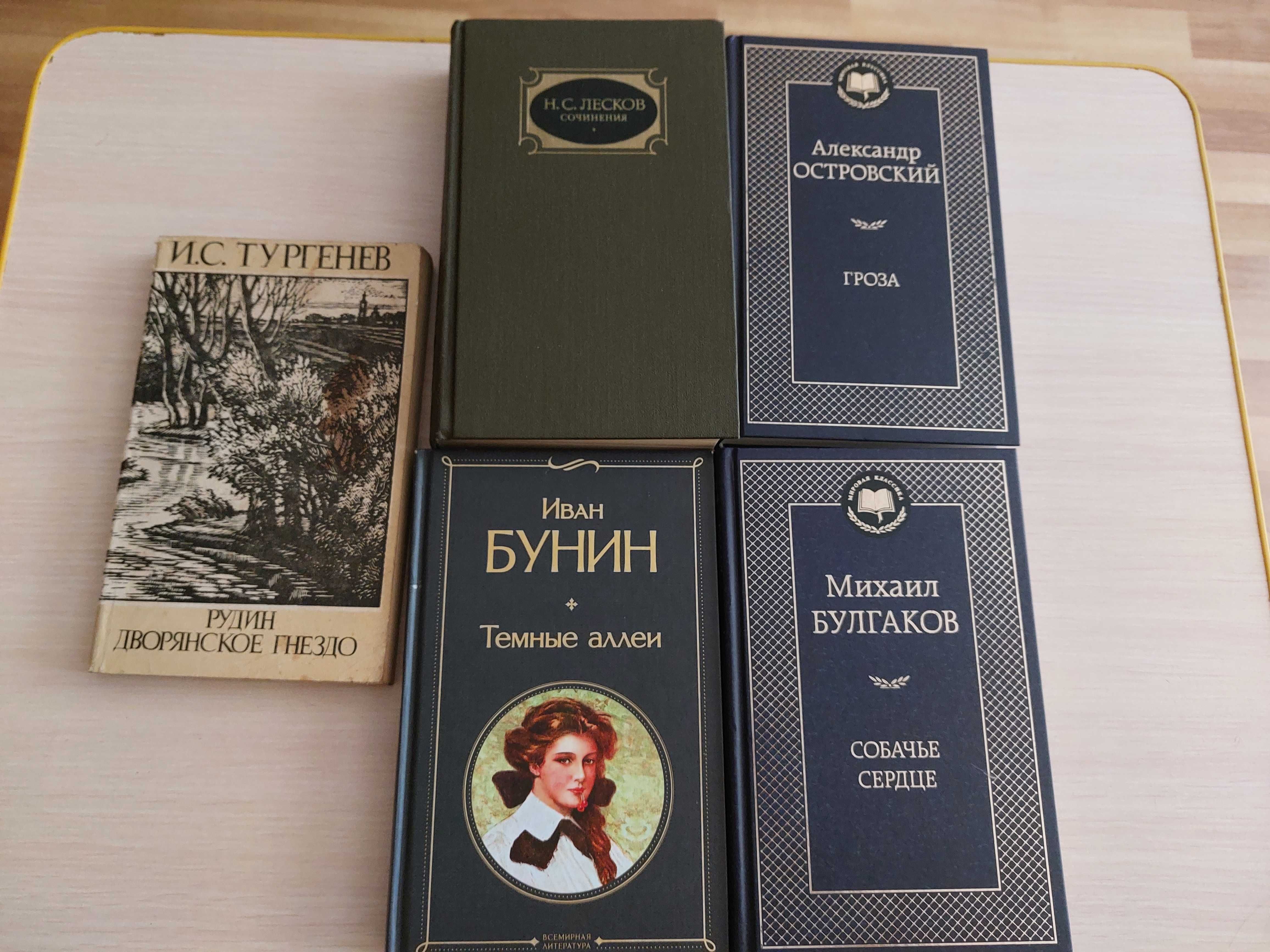 Классическая русская литература и не только(Лермонтов,Тургенев,Пушкин)
