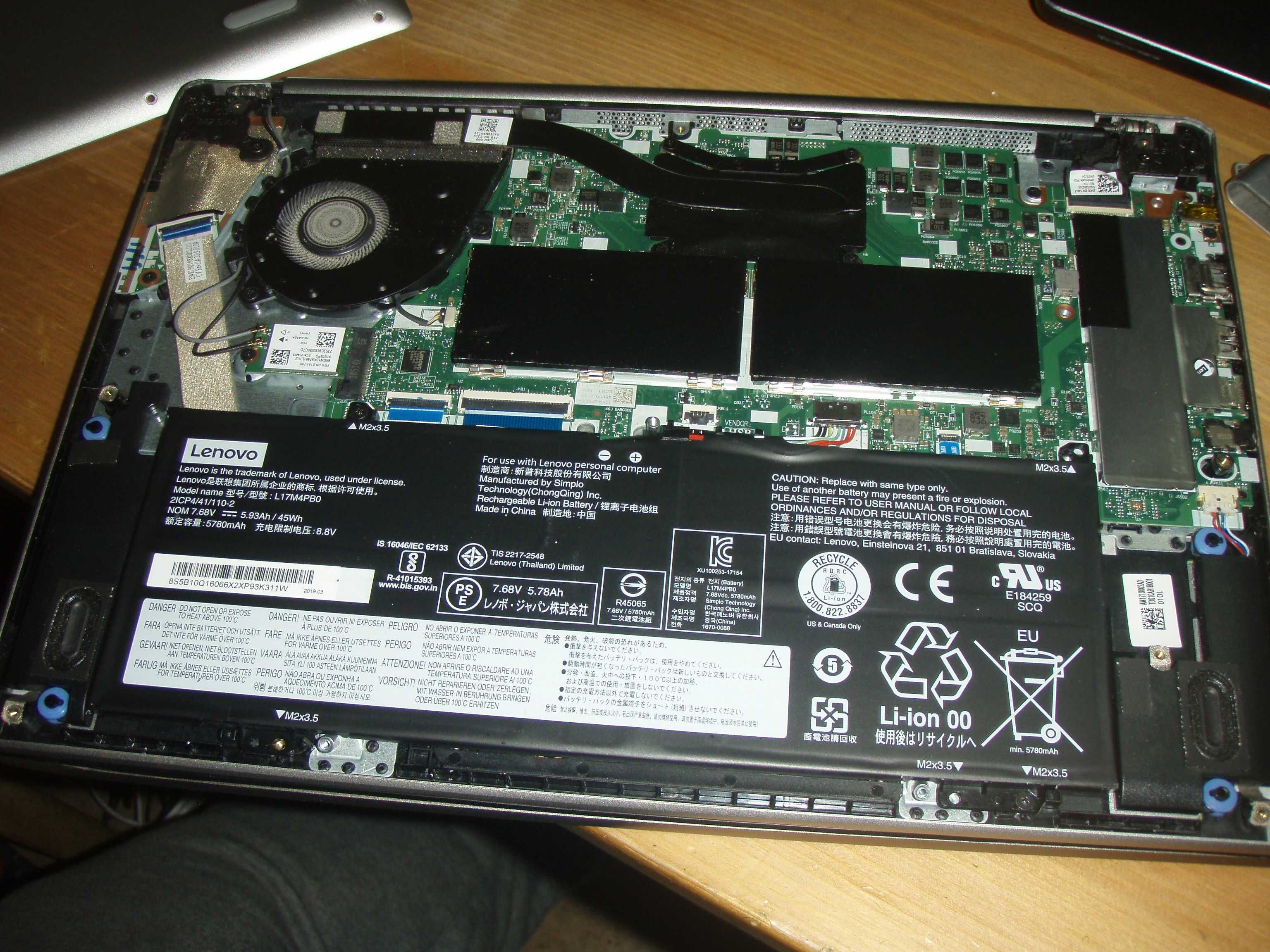 Dezmembrez Lenovo Ideapad 530s-14ARR AMD Ryzen 3