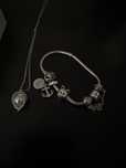 Bratarea Pandora + lantisor Swarovski