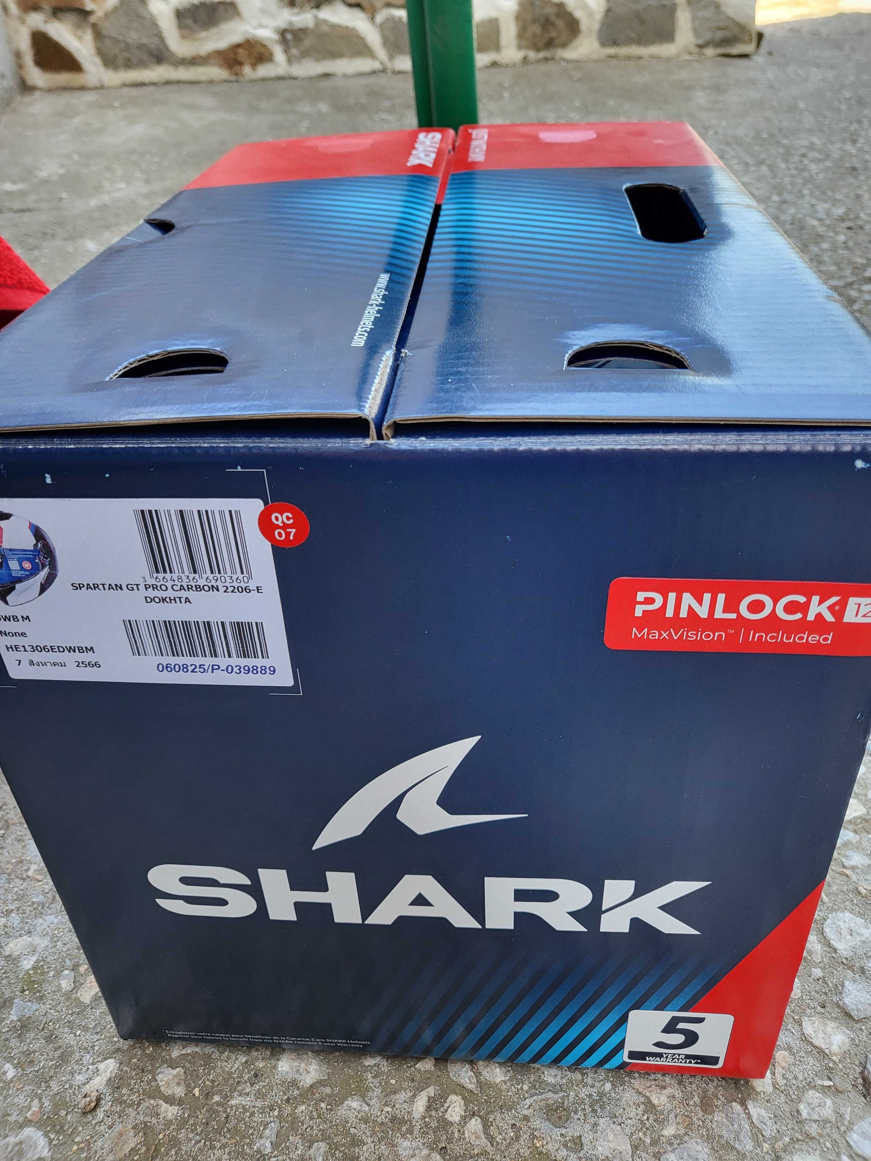Shark spartan GT pro carbon M размер