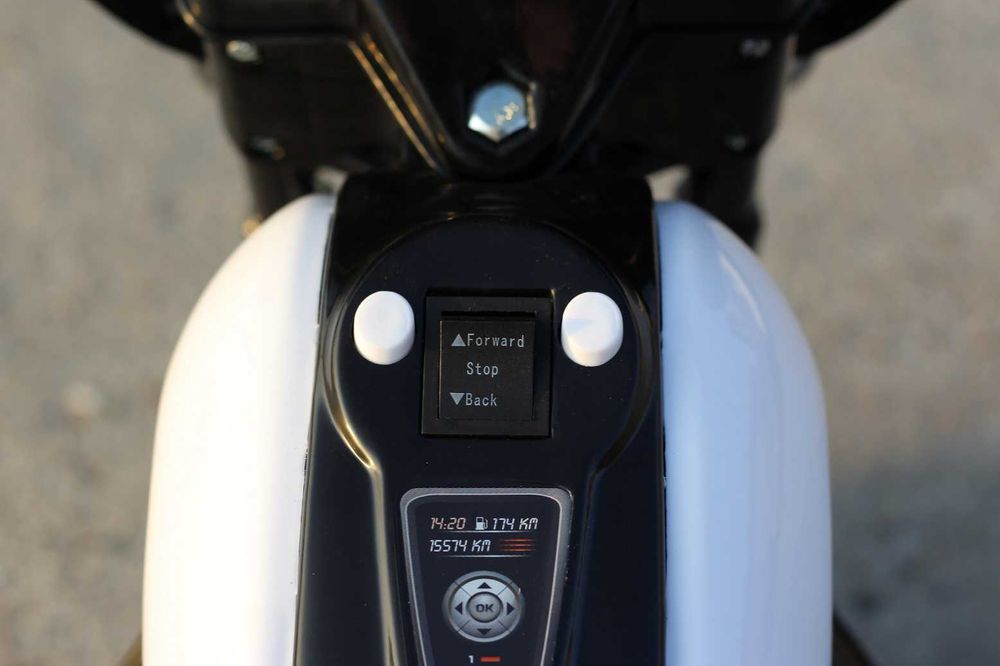 Mini Motocicleta electrica de politie BJT568 35W 6V cu 3 roti #Police