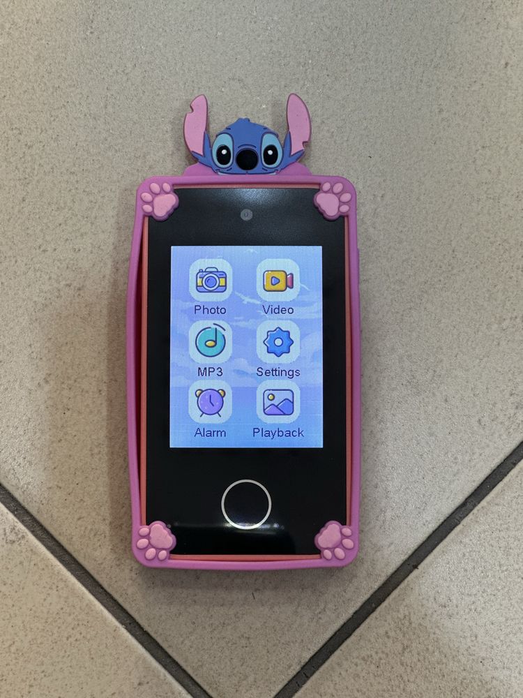 Детска Смартфон Камера Stitch – с Игри, Камера и Смарт Функции