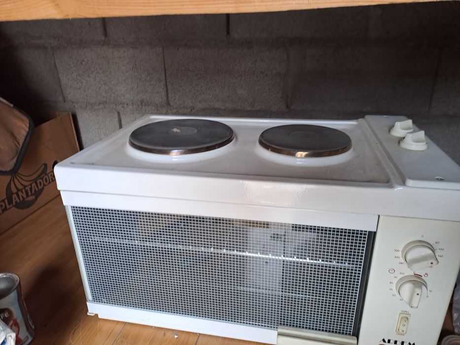 Электрогриль с электроплитой