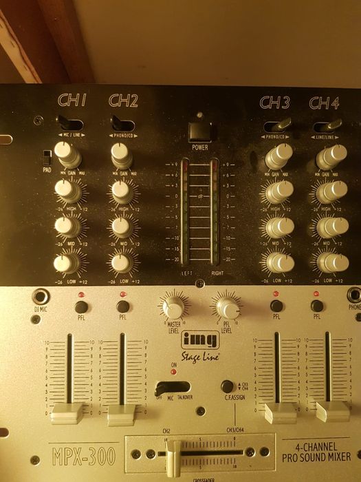 Mixer audio Stage line MPX-300 nou