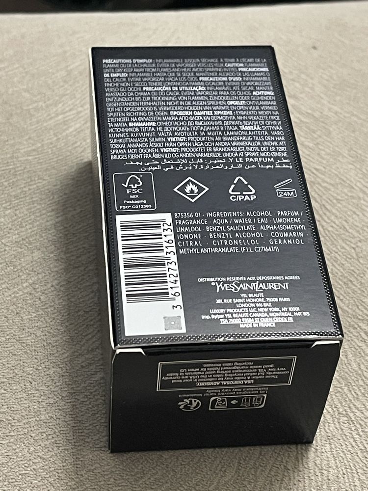 АБСОЛЮТНО ОРИГИНАЛЕН YSL Yves Saint Laurent Le Parfum Парфюм Унисекс