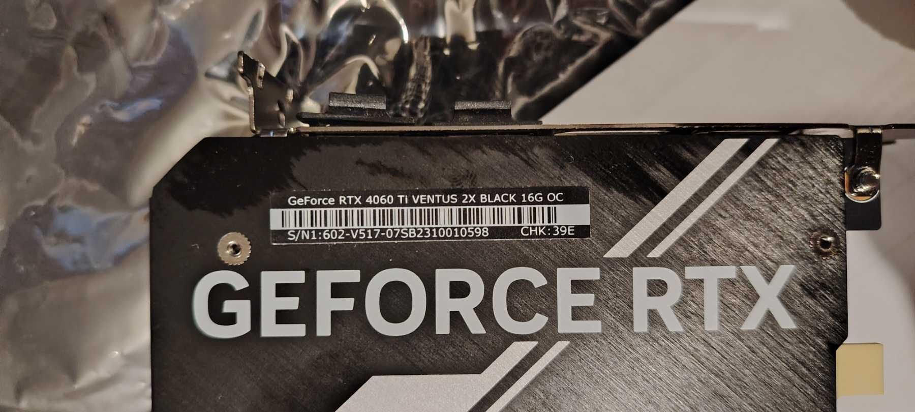 Видео карта MSI GeForce RTX 4060 Ti 16GB VENTUS 2X OC