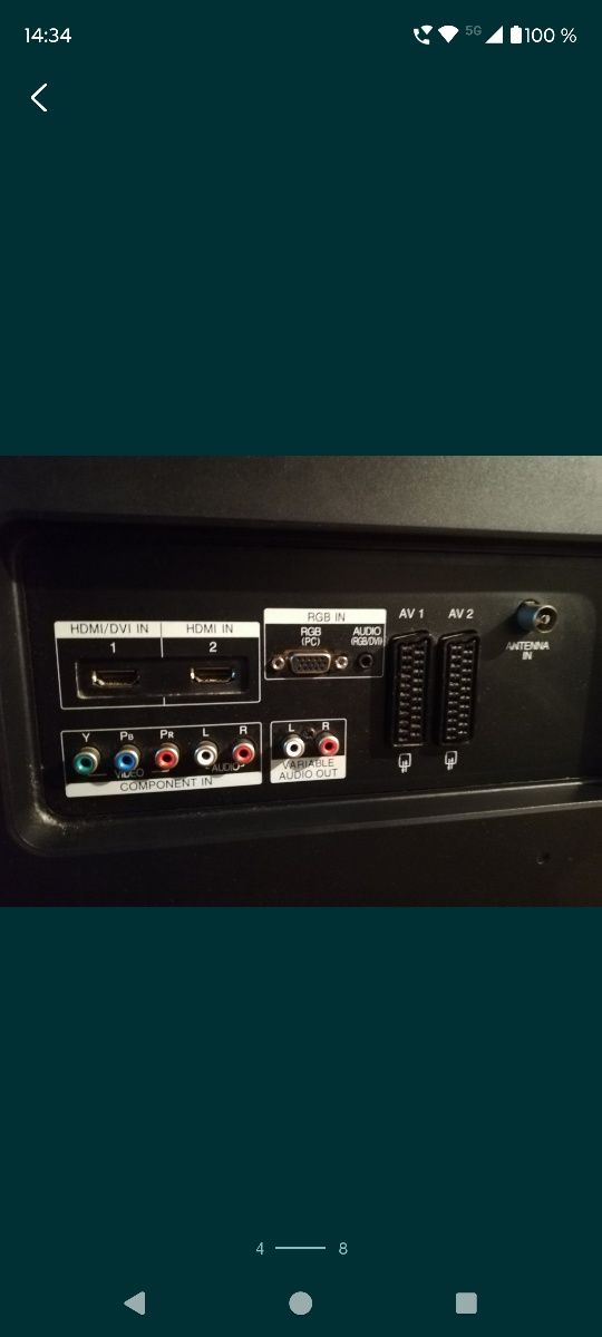 Tv LG ecran spart