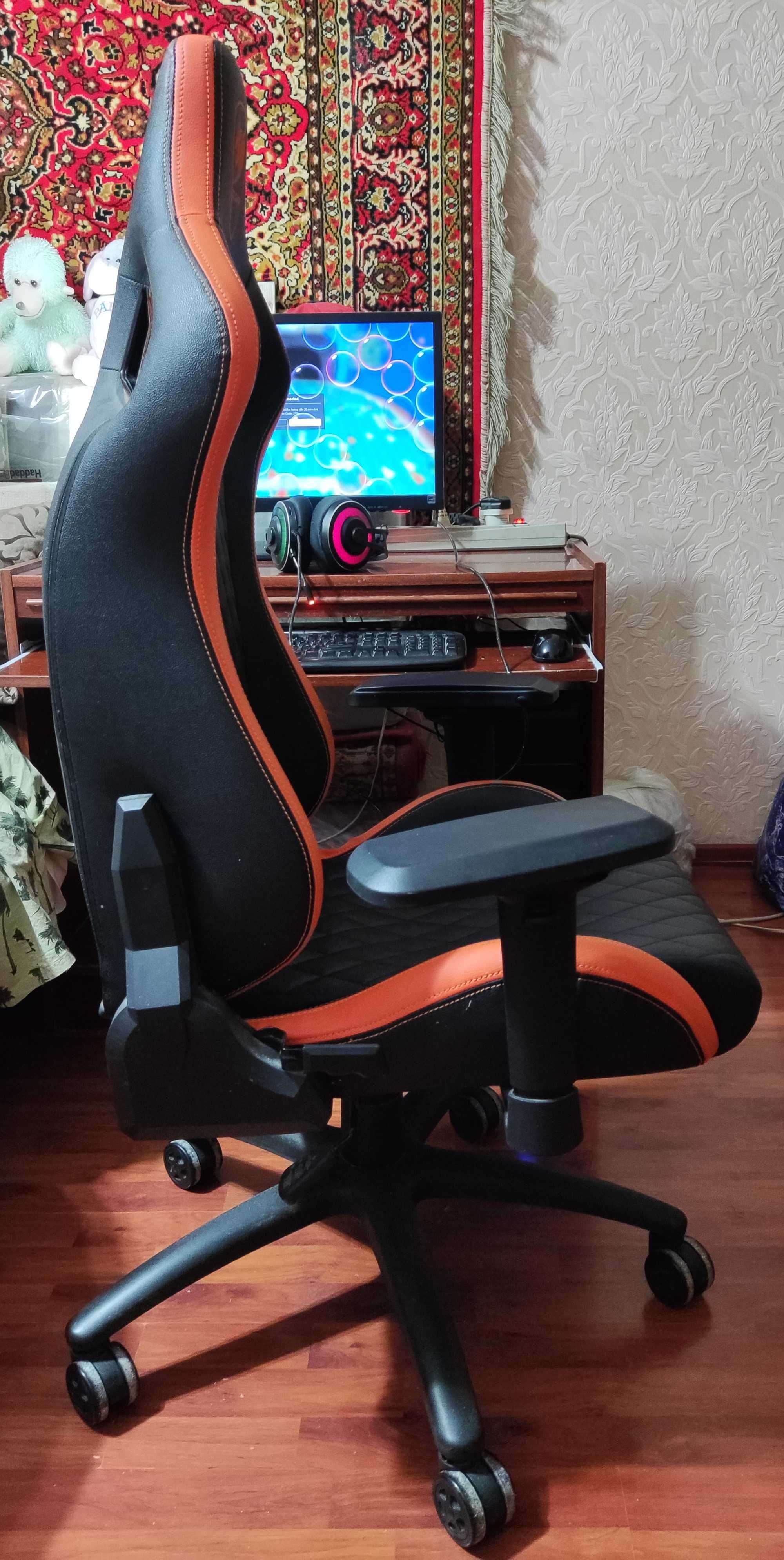 Игровое кресло COUGAR ARMOR S BLACK - оригинал 100%