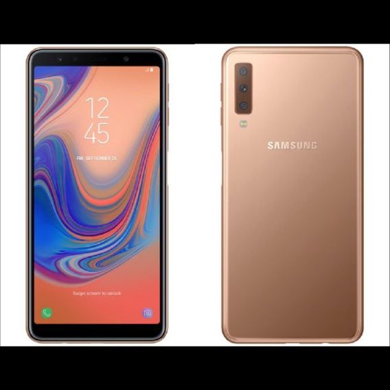 Samsung galaxy A7 золотистый