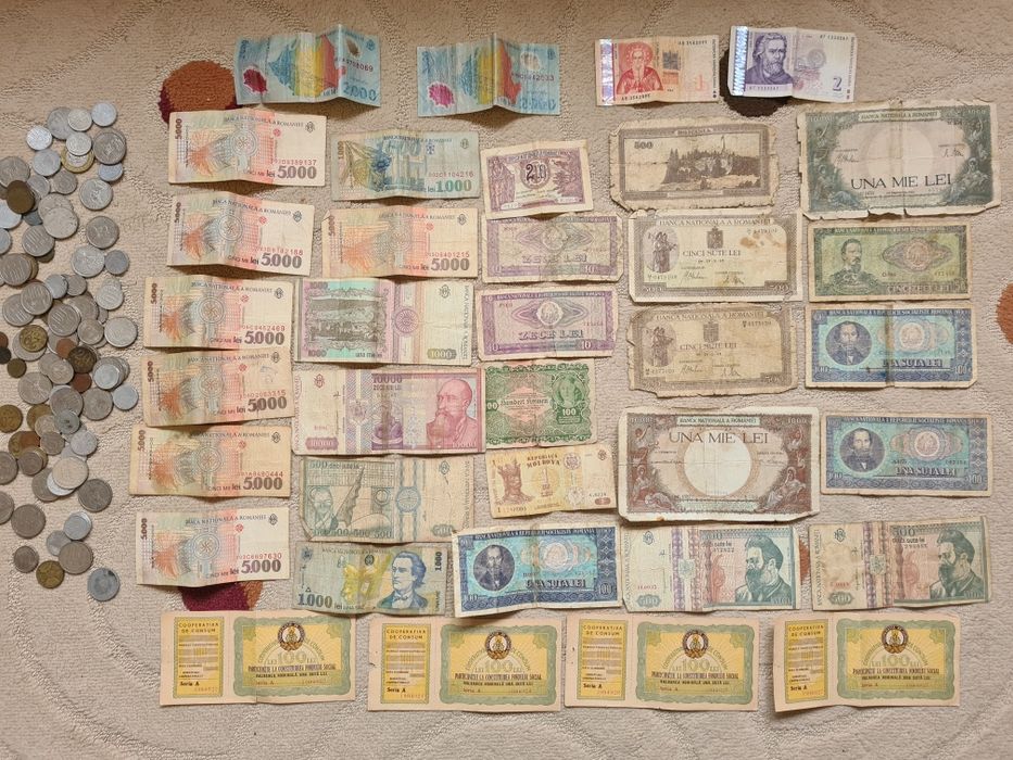 Colecție bancnote vechi