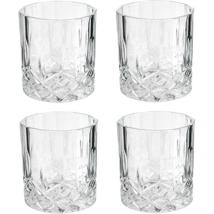 Set decantor si 4 pahare whisky COOK CONCEPT,sticla transparenta,940ml