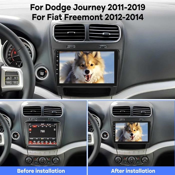 Мултимедия за Dodge Journey Fiat Freemont навигация Android 2DIN плеър