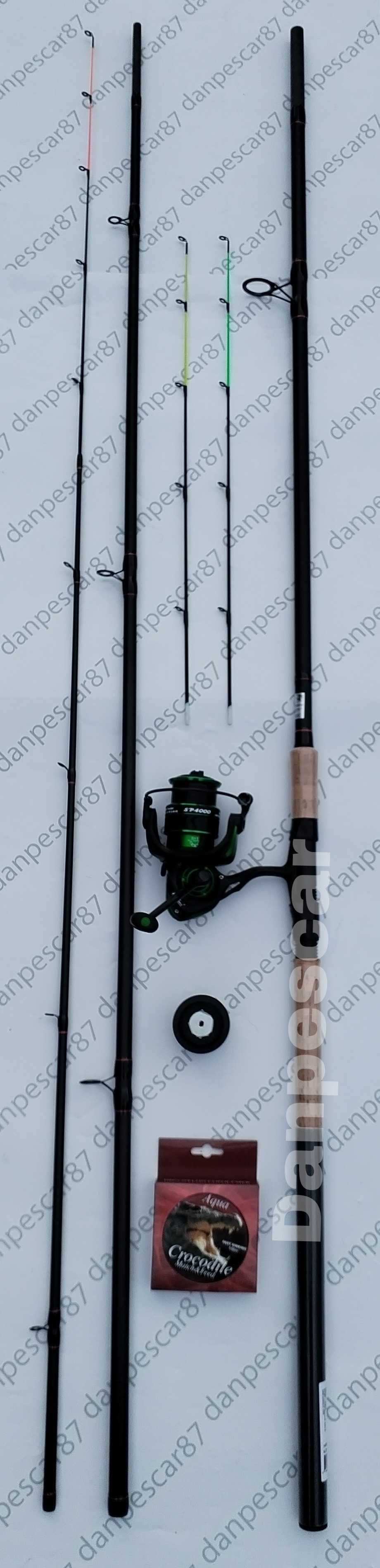 SET FEEDER Lanseta HARRIER 4,20m 210gr + Mulineta SPARKLER 4000 + fir
