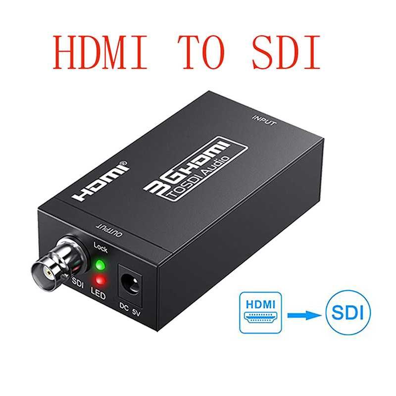 HDMI към SDI видео конвертор HDMI към BNC Converter + Адаптер