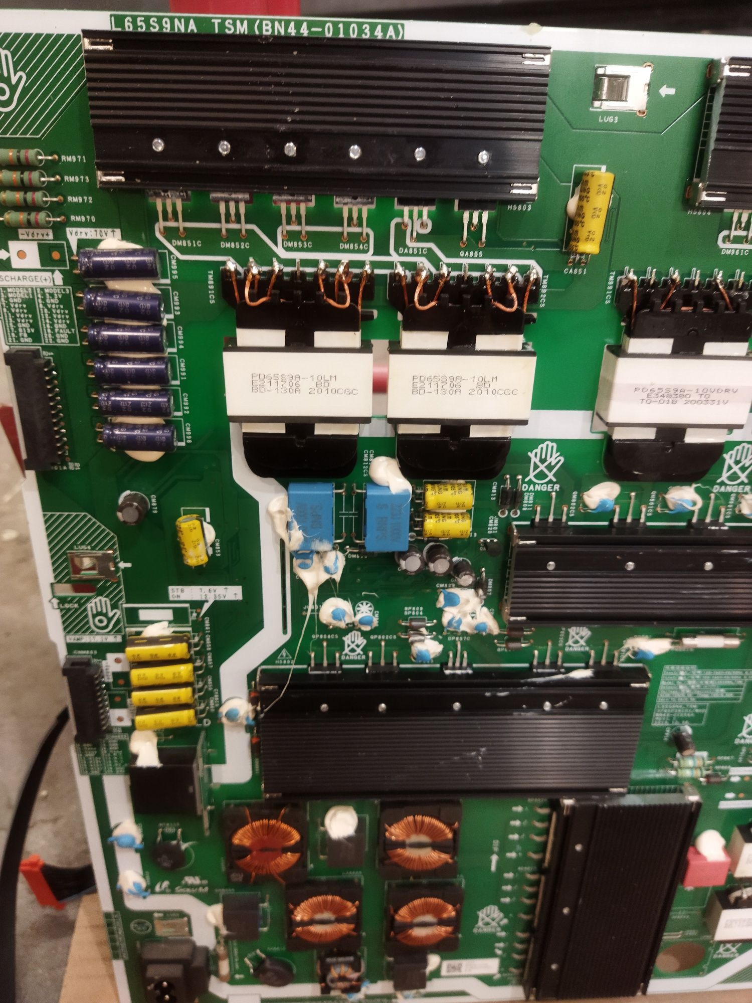 Samsung qe65q90 на части