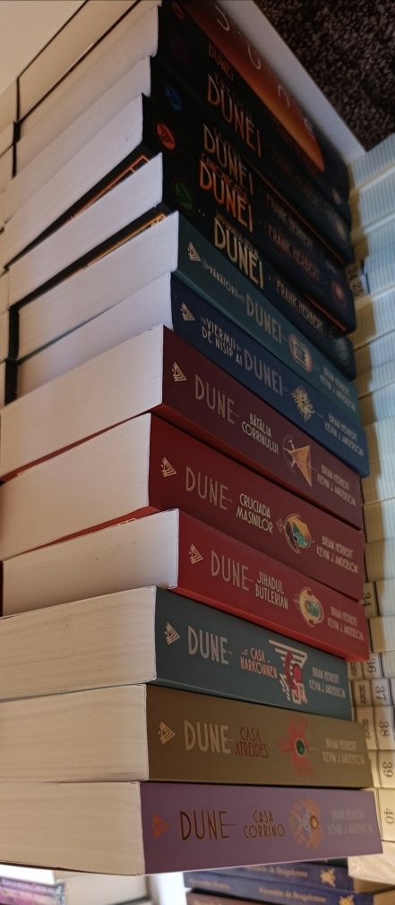 Pachet complet Universul Dune 14 volume plus poster noi