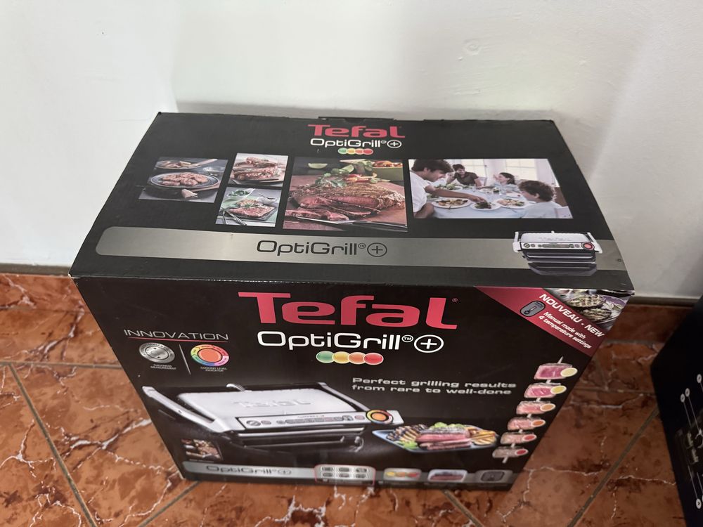 Gratar electric Tefal OptiGrill plus folosit de 2 ori impecabil