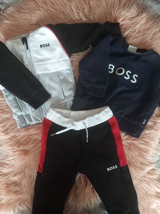 Маркови дрешки Boss, Guess и Converse 12 м.