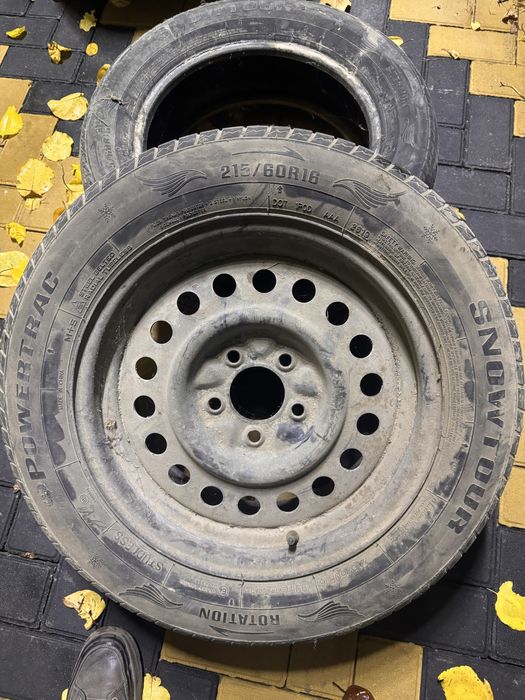 Продам железный диск 215/60/16 резины в подарок