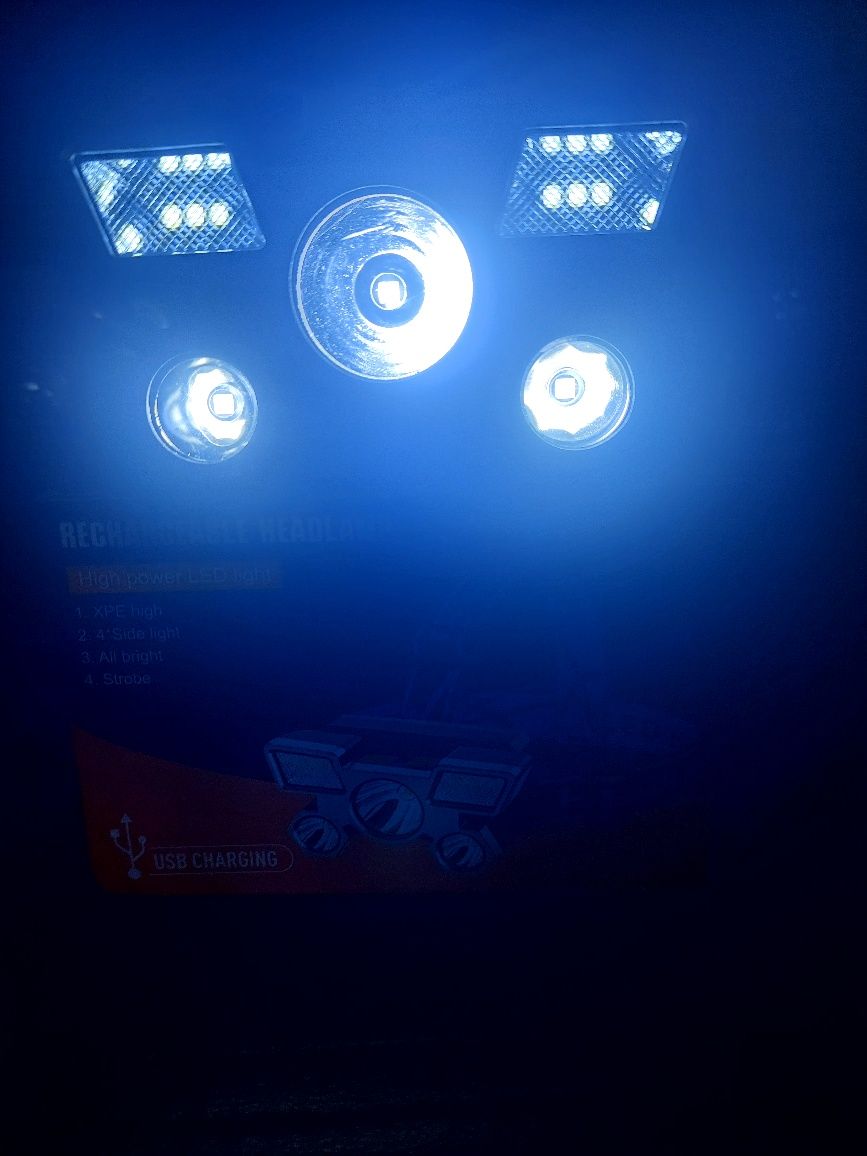 LED- USB Надчелник фенер,туризъм риболов лов хоби