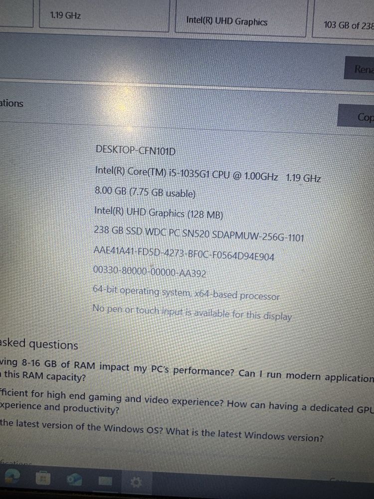 Laptop lenovo 13 inch stare foarte buna