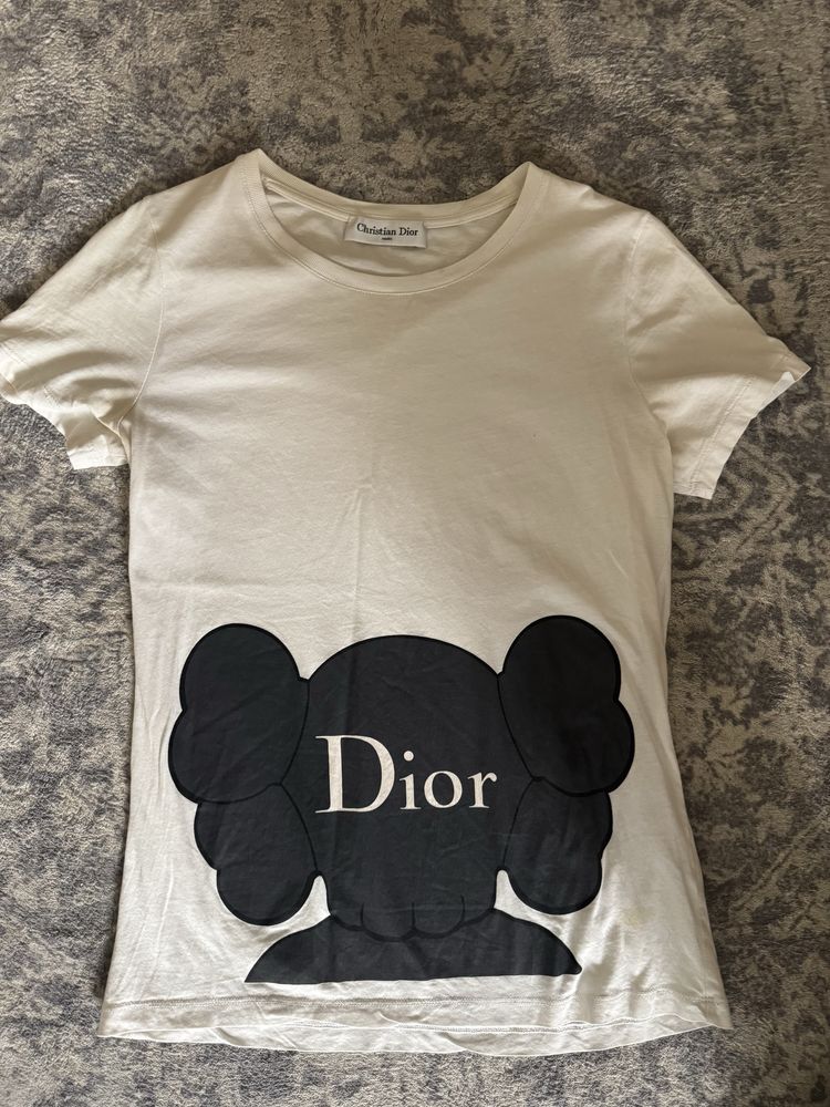 Тениска с къс ръкв Dior x Kaws