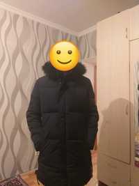 Куртка  черная зимняя
