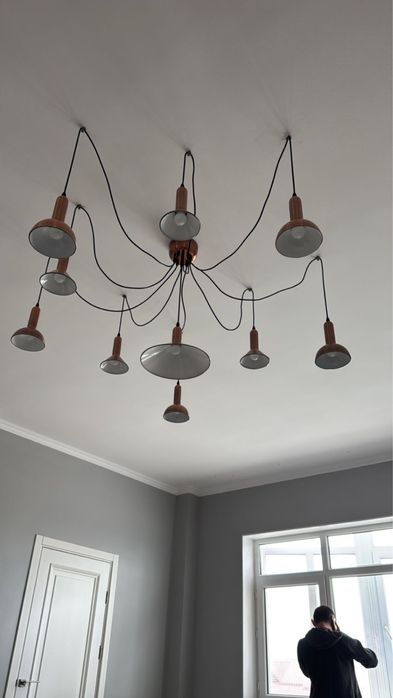 Люстра необычная