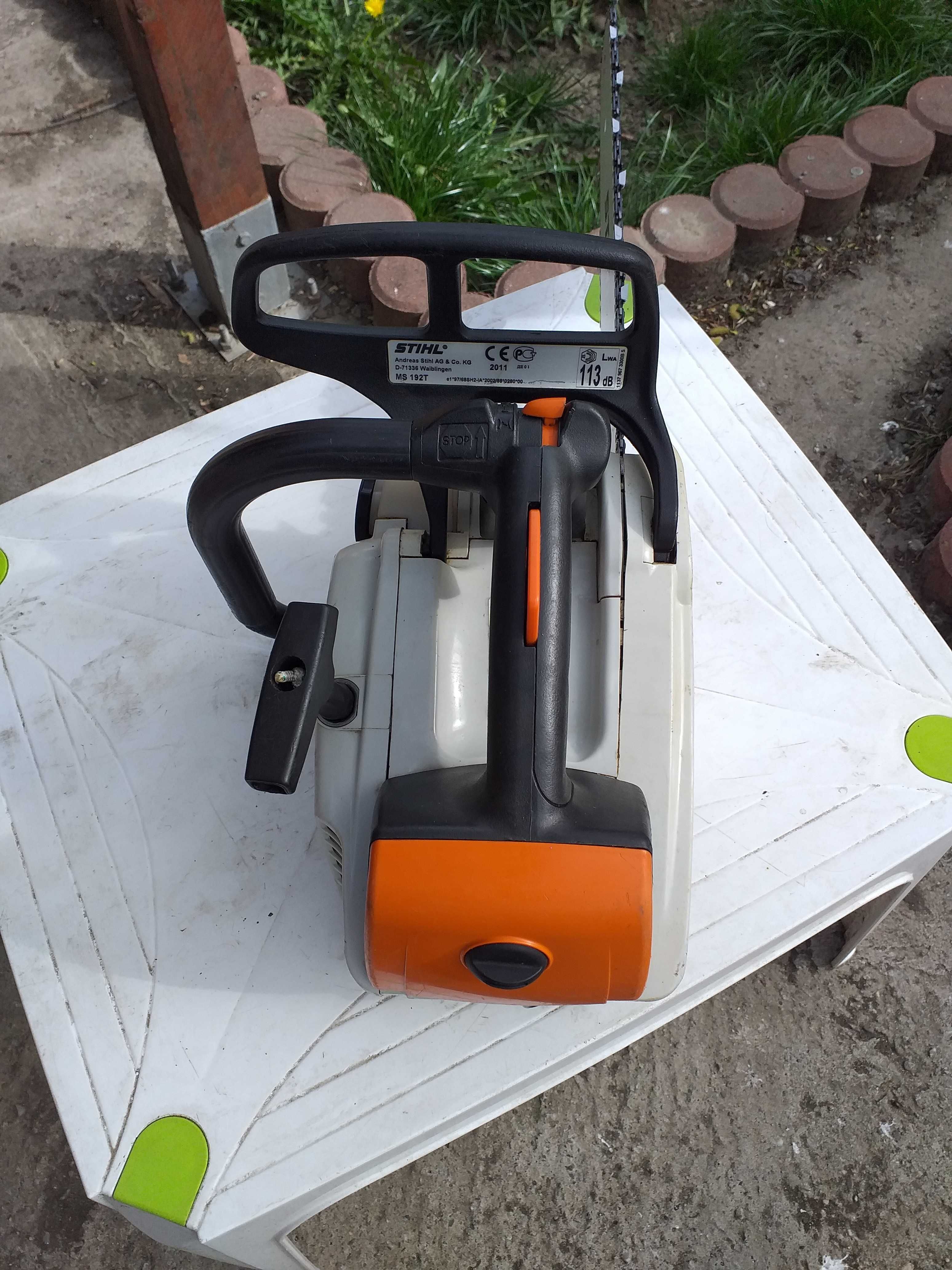 Stihl 192 T,drujba profesionala pentru curatat pomi,perfecta.