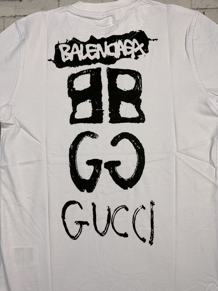 Tricou premium Balenciaga x Gucci Karl Lagerfeld