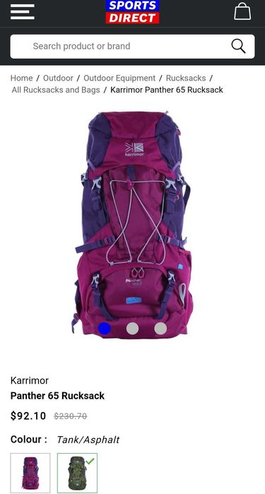 Rucsac 65 + 10 litri