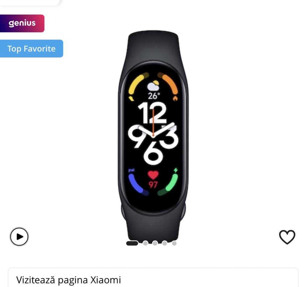 Ceas smartwatch Xiaomi Smart Band 7 GL