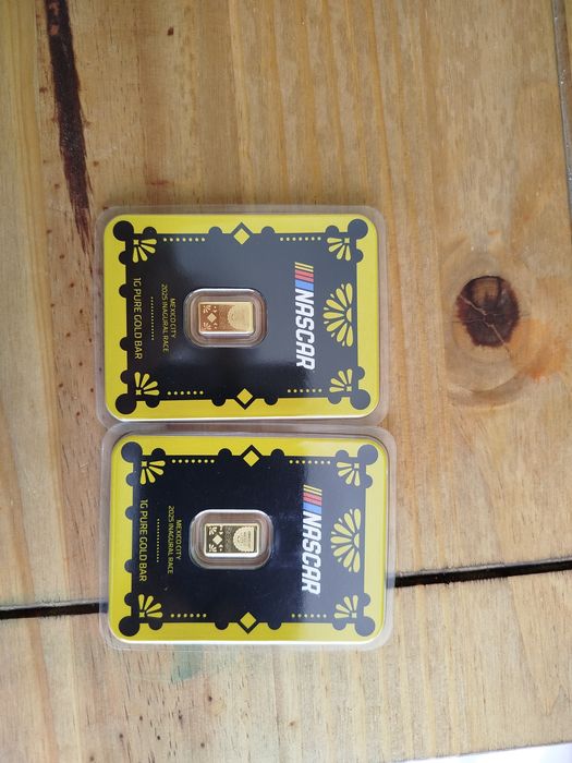 Златно кюлче 1 гр Nascar limited edition Pamp