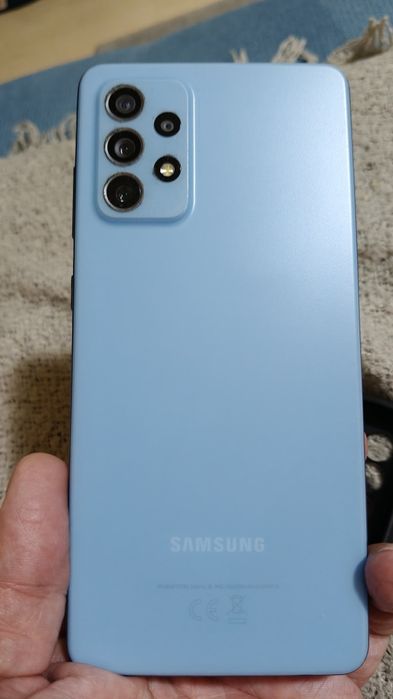 Samsung a72 awesome blue