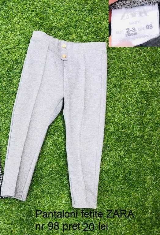 Pantaloni blugi pijamale fetite marime 92-98 roz albastri