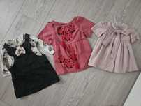 Set 3 rochite - rochii fetita 68-74 H&M, Mon Petit Jo, handmade, Minni