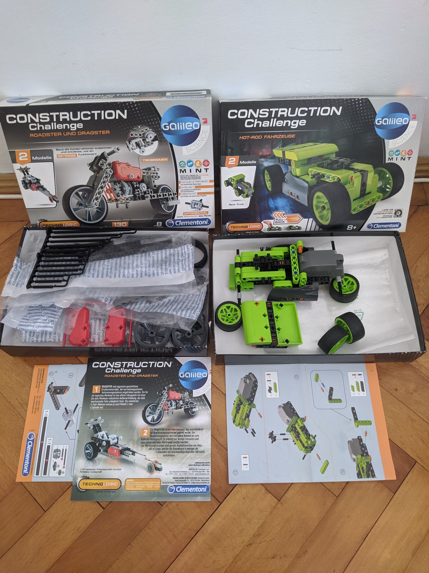 Joc construcție Galileo Construction Challenge (similar Lego)