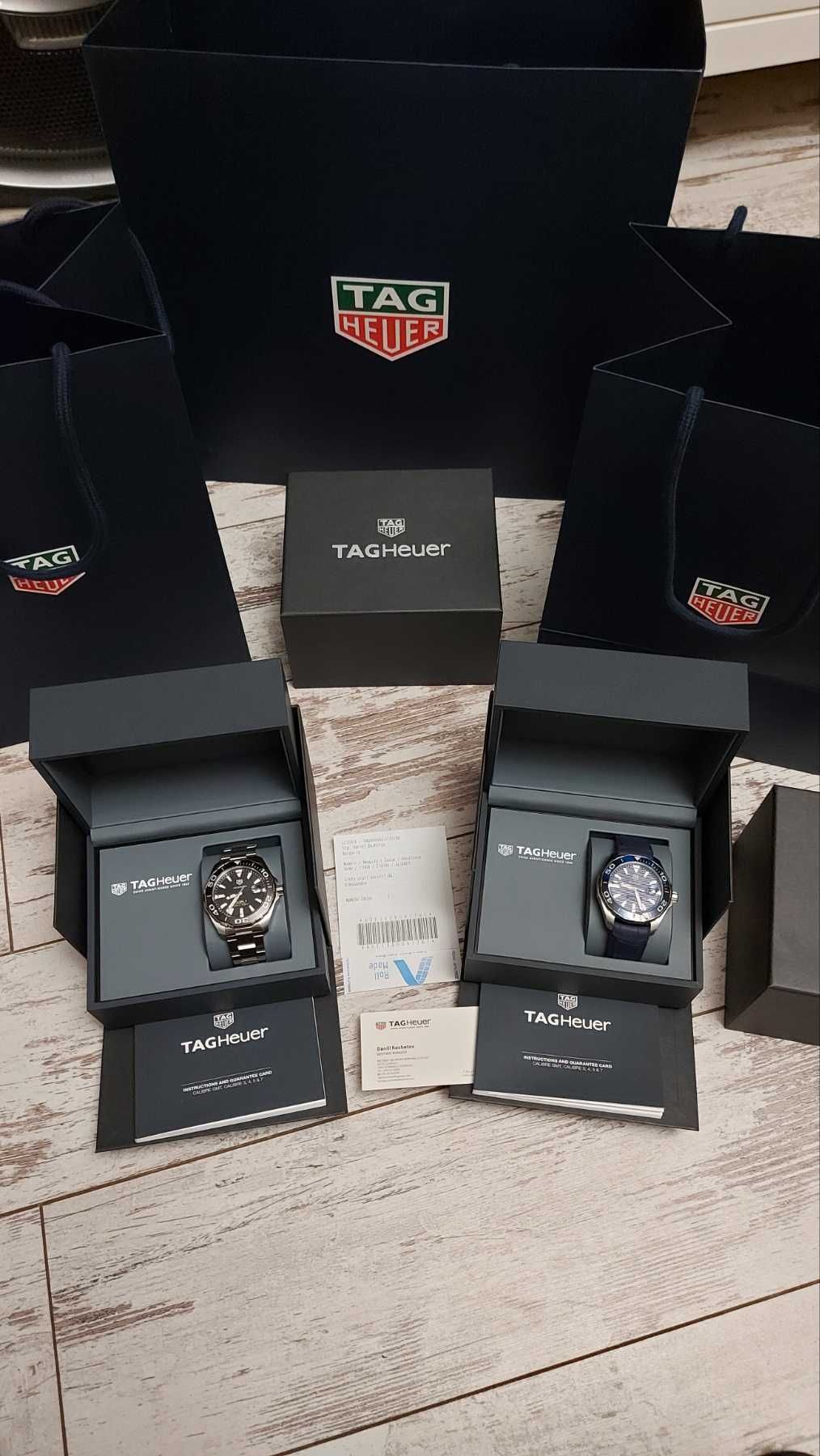 TAG HEUER AQUARACER CALIBRE 5 43mm.Чисто нови в гаранция
